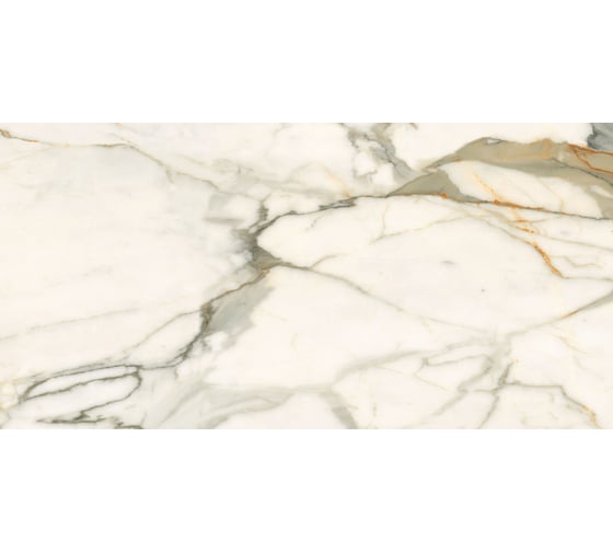 Керамогранит LCM Calacatta borghini полированный, 600x1200x8 мм, 2 шт. в упаковке 60120CBO55P