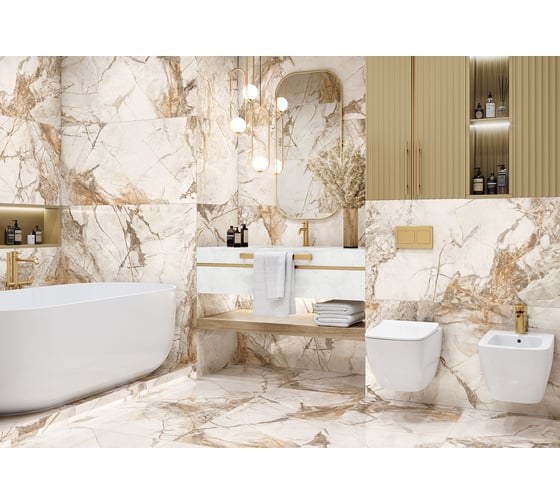 Керамогранит LCM Skyros gold полированный, 600x1200x8 мм, 2 шт. в упаковке 60120SKY21P