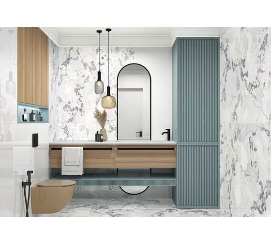 Керамогранит LCM Karibib fantasy полированный, 600x1200x8 мм, 2 шт. в упаковке 60120KFA05P