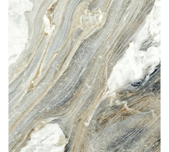 Керамогранит LCM Cascade natural полированный, 600x600x8 мм, 4 шт. в упаковке 6060CAS55P