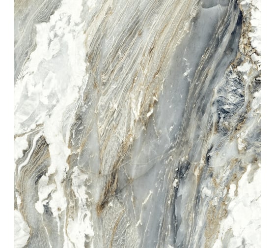 Керамогранит LCM Cascade natural полированный, 600x600x8 мм, 4 шт. в упаковке 6060CAS55P