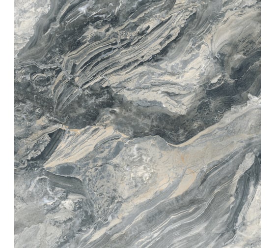 Керамогранит LCM Persia graphite полированный, 600x600x8 мм, 4 шт. в упаковке 6060PRS25P