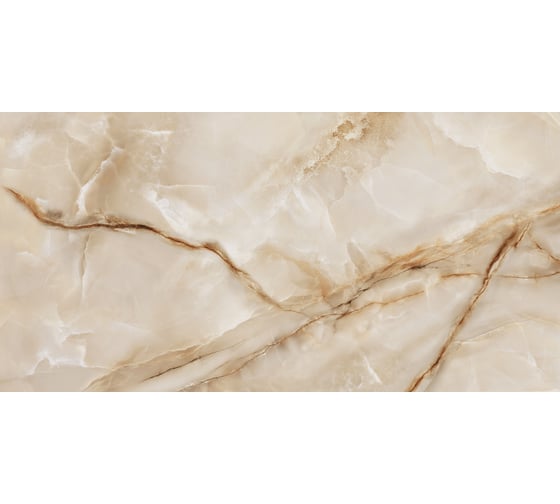 Керамогранит LCM Onyx royal latte полированный, 600x1200x8 мм, 2 шт. в упаковке 60120ORO11P