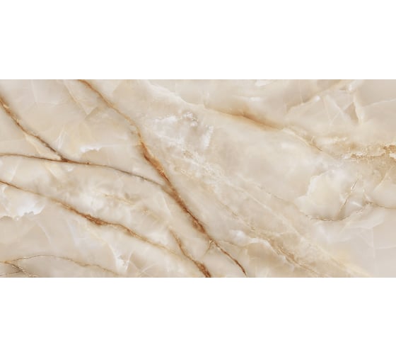 Керамогранит LCM Onyx royal latte полированный, 600x1200x8 мм, 2 шт. в упаковке 60120ORO11P