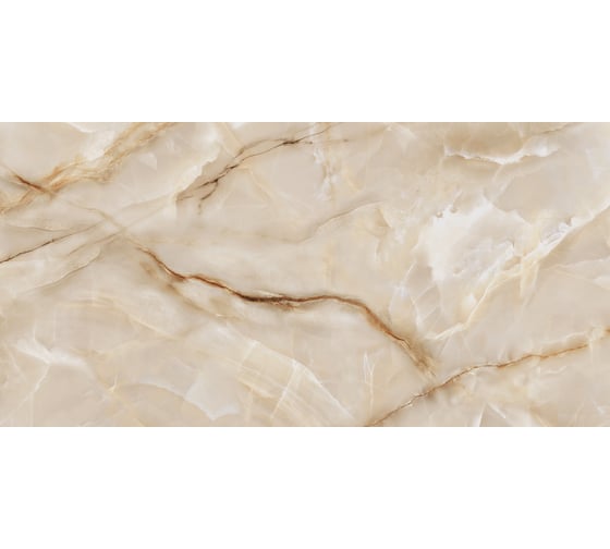 Керамогранит LCM Onyx royal latte полированный, 600x1200x8 мм, 2 шт. в упаковке 60120ORO11P