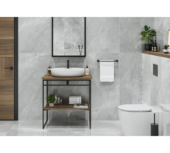 Керамогранит LCM Armani marble gray полированный, 600x1200x8 мм, 2 шт. в упаковке 60120AMB15P