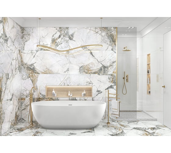 Керамогранит LCM Skyros silver полированный, 600x1200x8 мм, 2 шт. в упаковке 60120SKY25P