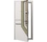 Входная металлическая дверь для квартиры Торекс Super Omega PRO 950x2050 мм, левая, зеркало, черный/бежевый 2000006328960 5