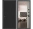 Входная металлическая дверь для квартиры Торекс Super Omega PRO 880x2050 мм, правая, зеркало, черный/бежевый 2000006067623 1