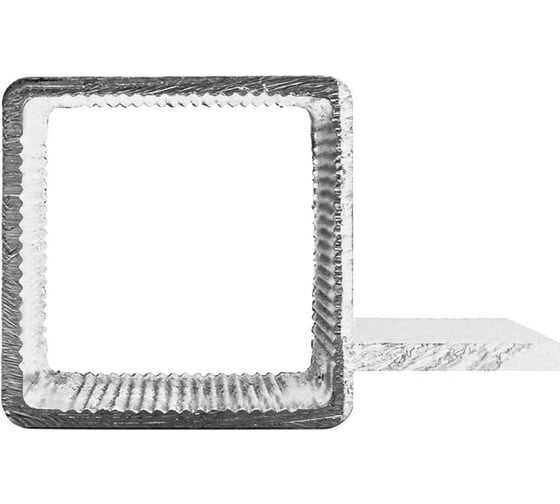 Квадратная труба с ребром АЛТЕРВИА 25x25 A252511X1500