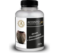 Фактурный грунт с мраморным наполнителем AccentO ART белый, 0,35 кг 30768