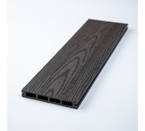 Террасная доска Экодекинг Техно 3 м, цвет Венге, уп. 3 шт. 4687204102585