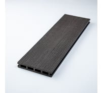 Террасная доска Экодекинг Экстра Плюс 3 м, цвет Венге, уп. 3 шт. 4687204102936