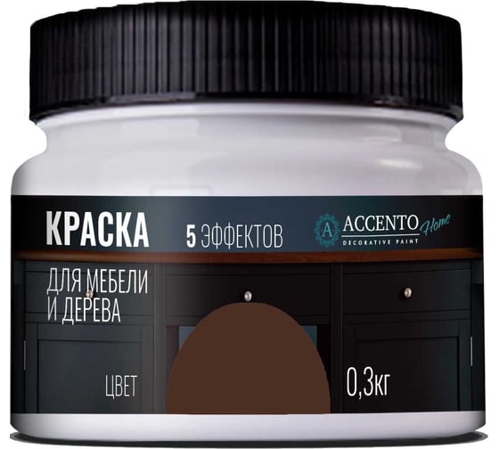 Краска для мебели accento home