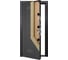 Входная металлическая дверь для квартиры Torex Flat-M 950x2050 мм, левая, зеркало, черный/белый 2000006420022 9