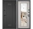 Входная металлическая дверь для квартиры Torex Flat-M 950x2050 мм, правая, зеркало, черный/белый 2000006422255 1