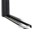 Входная металлическая дверь для квартиры Torex Flat-M 950x2050 мм, правая, зеркало, черный/белый 2000006422255 6