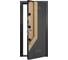 Входная металлическая дверь для квартиры Torex Flat-M 950x2050 мм, правая, зеркало, черный/белый 2000006422255 9