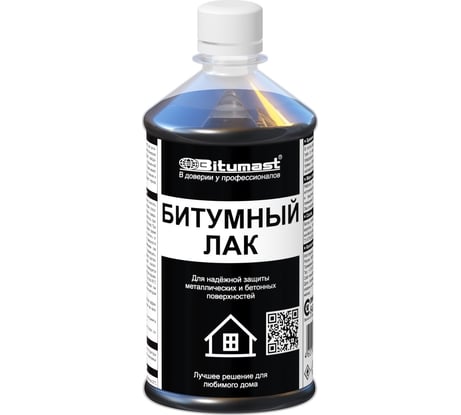 Битумный лак, 0.5 л Bitumast 4607952900288