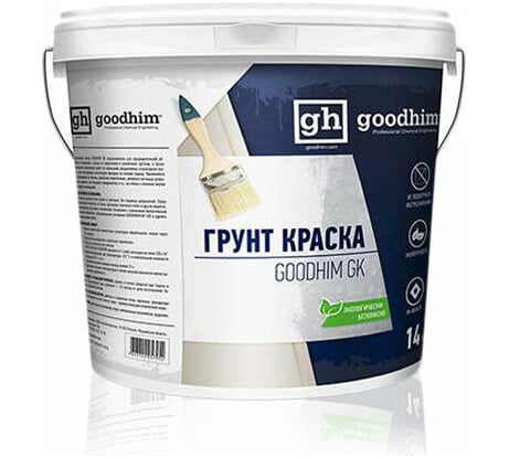 Грунт-краска кварц-грунт Goodhim GK 14кг 57952