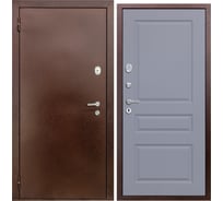 Дверь DIVA 510 2050x860 мм, левая, Антик медь - Д13 Силк маус УТ-00080753