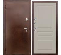 Дверь DIVA 510 2050x860 мм, левая, Антик медь - Д13 Софт шампань УТ-00080757