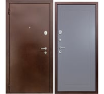 Дверь DIVA 510 2050x860 мм, левая, Антик медь - Н10 Силк маус УТ-00080784