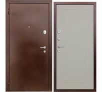 Дверь DIVA 510 2050x860 мм, левая, Антик медь - Н10 Софт шампань УТ-00080788