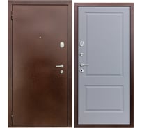 Дверь DIVA 510 2050x860 мм, левая, Антик медь - Д7 Силк маус УТ-00080721