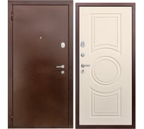 Дверь DIVA 510 2050x860 мм, левая, Антик медь - Д8 Софт шампань УТ-00080885