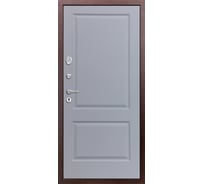 Дверь DIVA 510 2050x860 мм, левая, Титан - Д7 Силк маус УТ-00080994