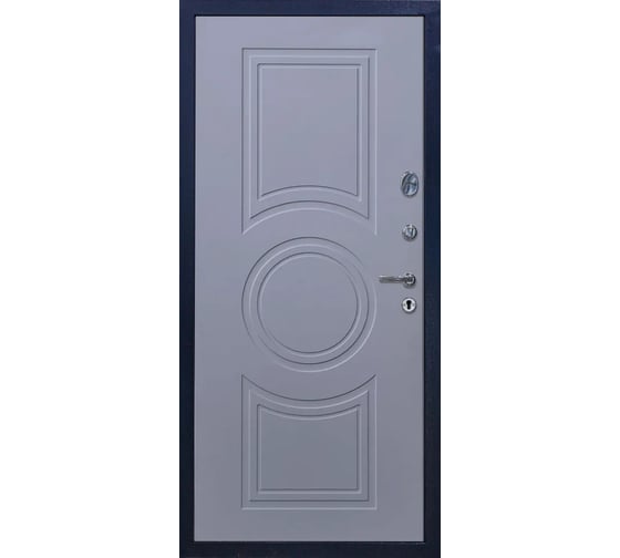 Дверь DIVA 510 2050x860 мм, левая, Титан - Д8 Силк Маус УТ-00081006