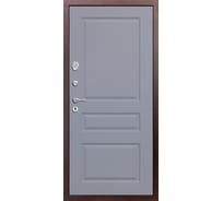 Дверь DIVA 510 2050x860 мм, левая, Титан - Д13 Силк Маус УТ-00080982