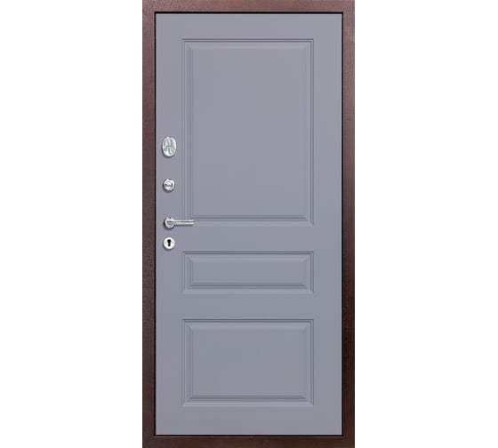 Дверь DIVA 510 2050x860 мм, левая, Титан - Д13 Силк Маус УТ-00080982 1
