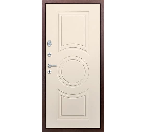 Дверь DIVA 510 2050x860 мм, левая, Титан - Д8 Софт шампань УТ-00081007