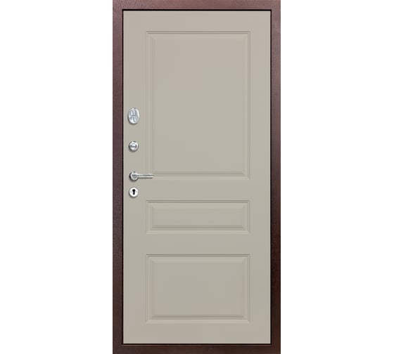 Дверь DIVA 510 2050x860 мм, левая, Титан - Д13 Софт шампань УТ-00080983 1