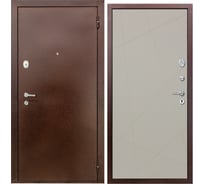 Дверь DIVA 510 2050x860 мм, правая, Антик медь - Д11 Софт шампань УТ-00080740