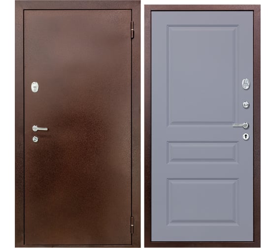 Дверь DIVA 510 2050x860 мм, правая, Антик медь - Д13 Силк маус УТ-00080752