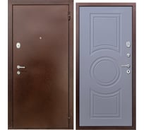 Дверь DIVA 510 2050x860 мм, правая, Антик медь - Д8 Силк маус УТ-00080882
