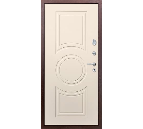 Дверь DIVA 510 2050x860 мм, правая, Титан - Д8 Софт шампань УТ-00081014