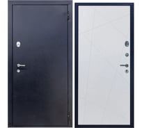 Дверь DIVA 510 2050x860 мм, правая, Титан - Д7 Белый софт УТ-00080996