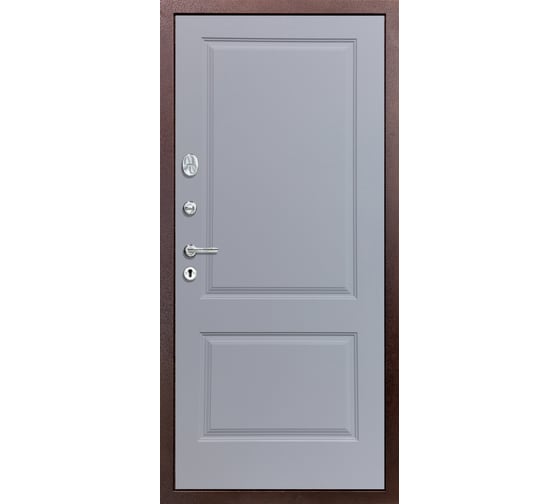 Дверь DIVA 510 2050x960 мм, левая, Титан - Д7 Силк маус УТ-00081000