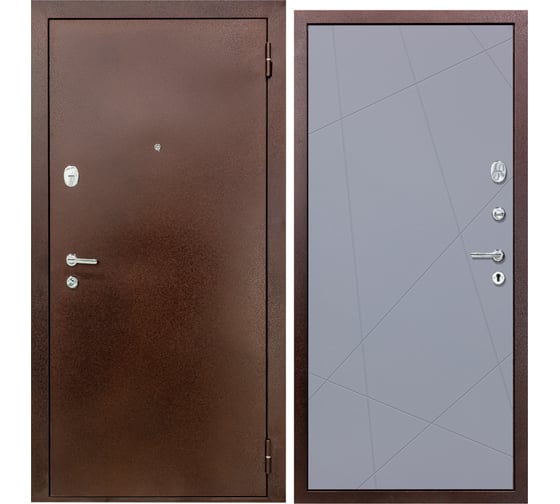 Дверь DIVA 510 2050x960 мм, правая, Титан - Д11 Силк Маус УТ-00080977