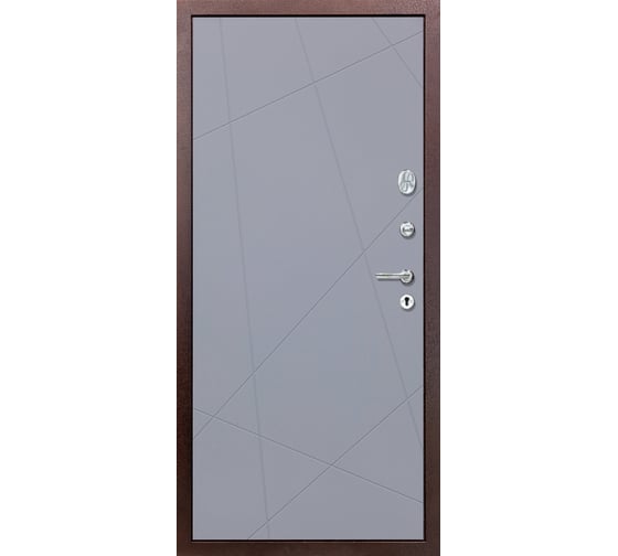 Дверь DIVA 510 2050x960 мм, правая, Титан - Д11 Силк Маус УТ-00080977