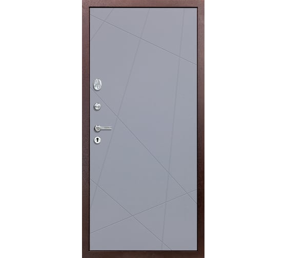 Дверь DIVA 510 2050x960 мм, левая, Титан - Д11 Силк Маус УТ-00080976
