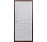 Дверь DIVA 510 2050x960 мм, левая, Титан - Д13 Белый софт УТ-00080985 2