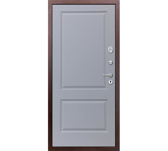 Дверь DIVA 510 2050x960 мм, правая, Титан - Д7 Силк маус УТ-00081001