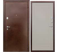 Дверь DIVA 510 2050x960 мм, правая, Антик медь - Н10 Софт шампань УТ-00080791