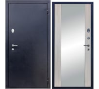 Дверь DIVA 510 зеркало, 2050x860 мм, правая, Титан - Д15 Сандал белый УТ-00081043