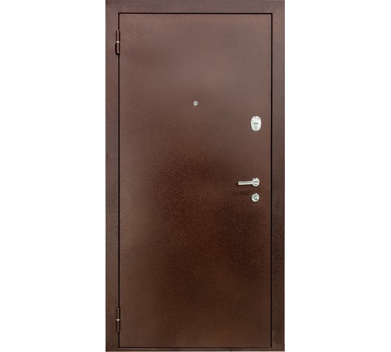 Дверь DIVA 510 зеркало, 2050x960 мм, левая, Антик медь - Д15 Белый Софт УТ-00080800